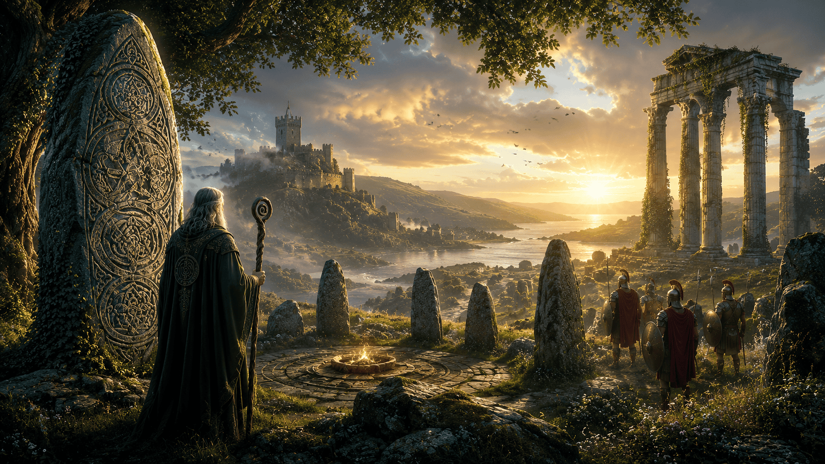 Ancient Avalon: From Druids to Romans