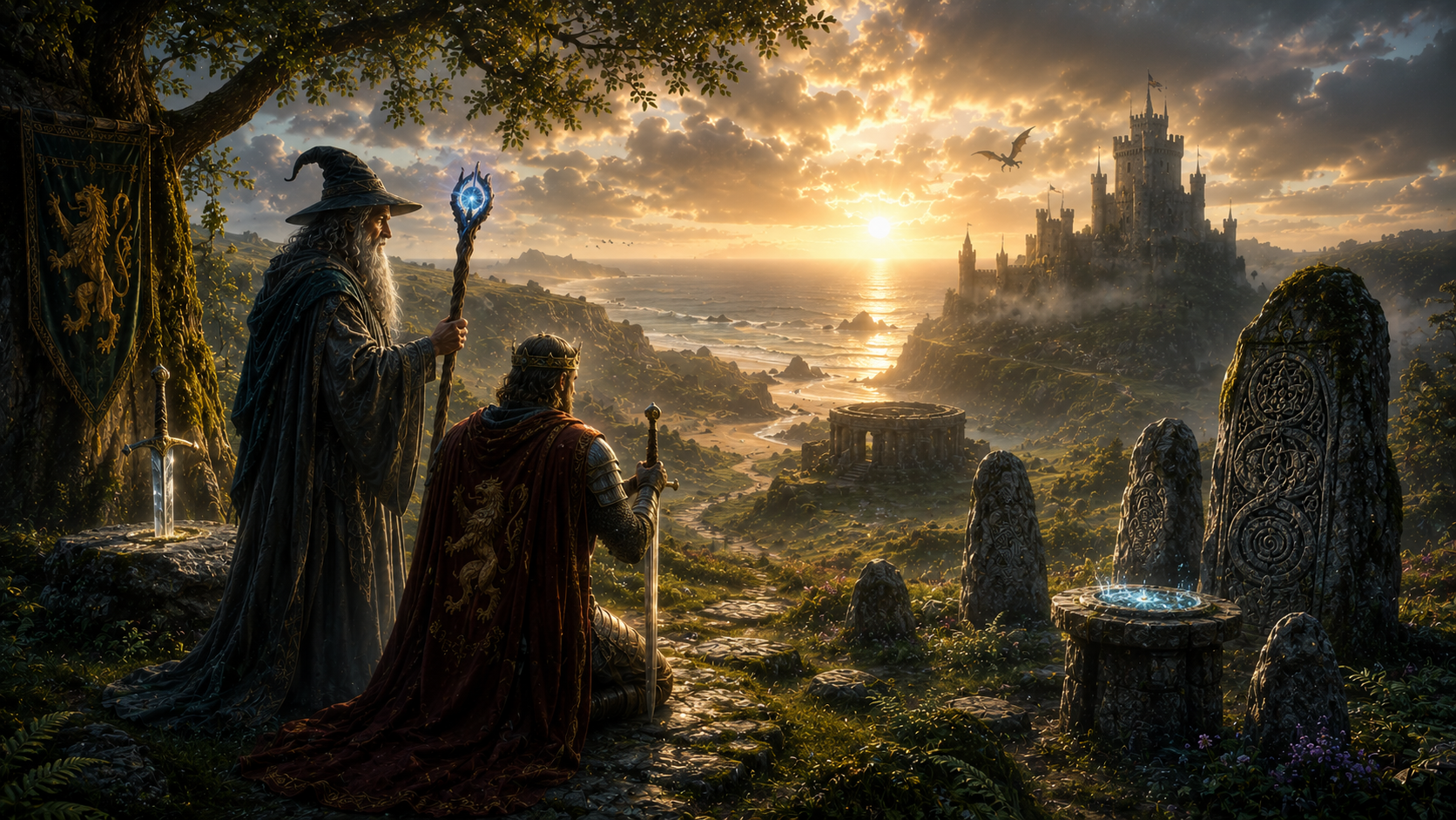 King Arthur’s Journey to Avalon