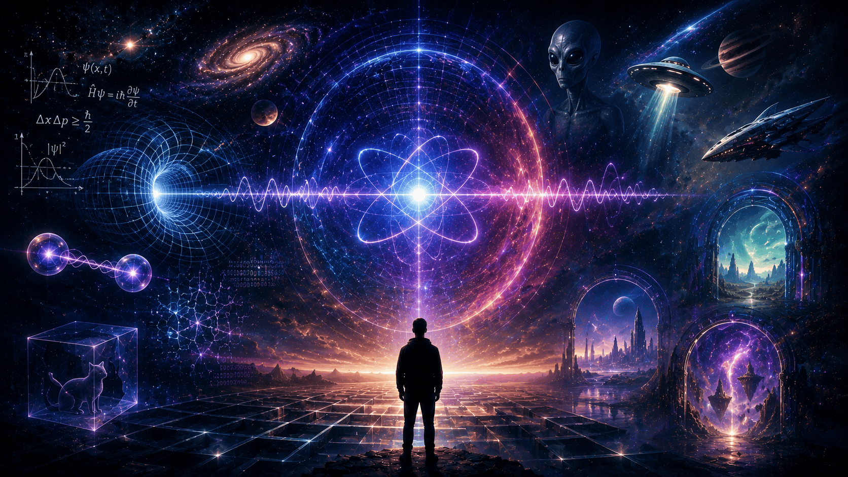 Quantum Physics Unveiling Mysteries: A Gateway to Exploring Extraterrestrial Life and Alternate Dimensions