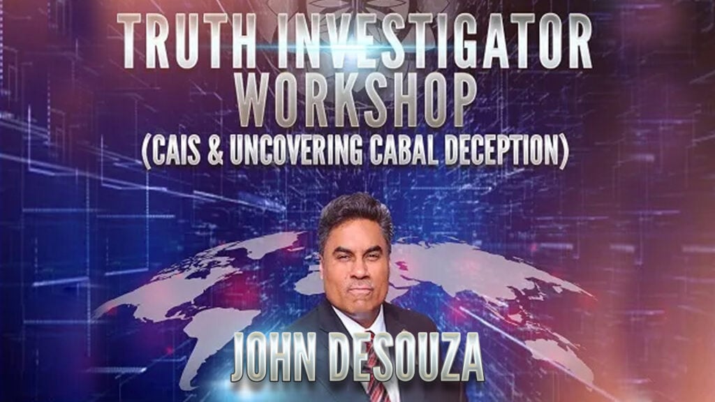 John DeSouza: Truth Investigator Workshop