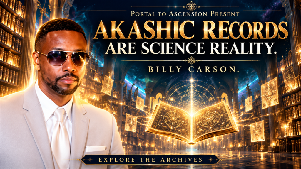 Billy Carson: Akashic Records Are Science Reality